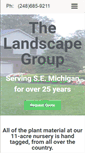 Mobile Screenshot of landscapegroup.net